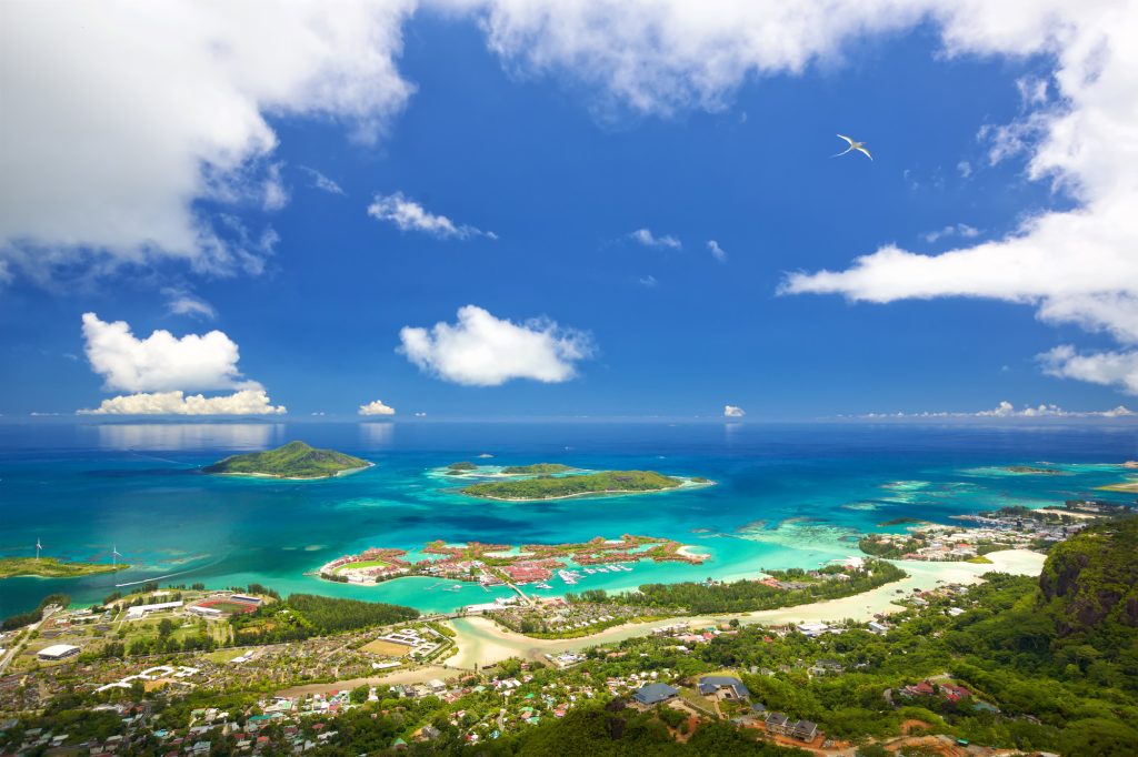 Mahe Seychelles coastline